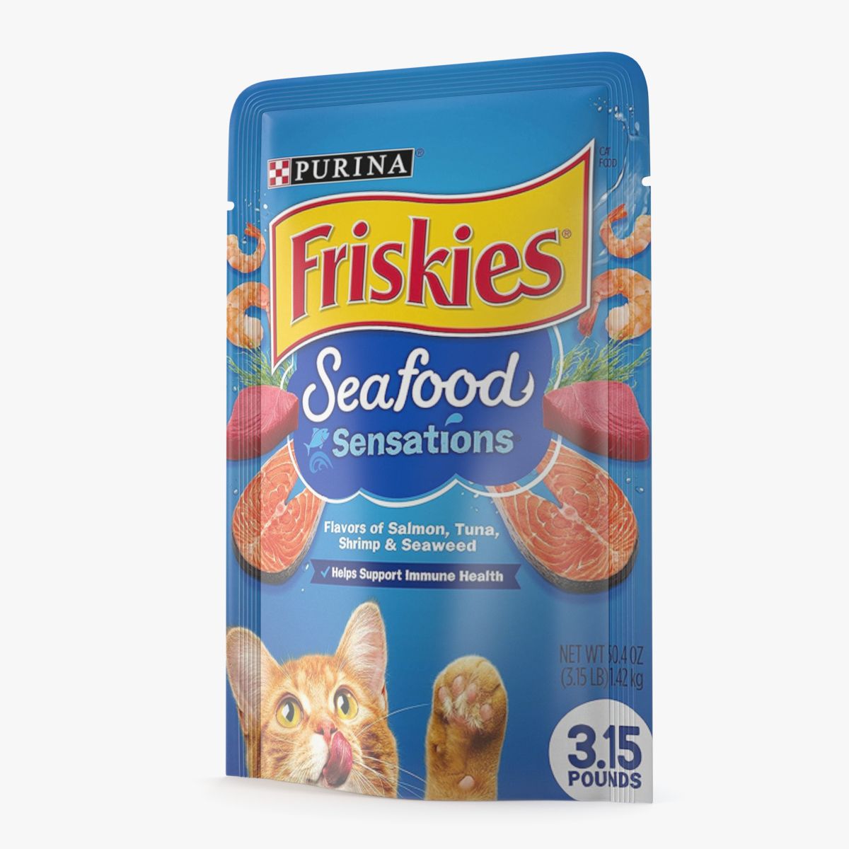 Pochette de nourriture pour chat Friskies 3d model