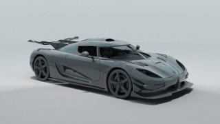 Koenigsegg Agera 3d model