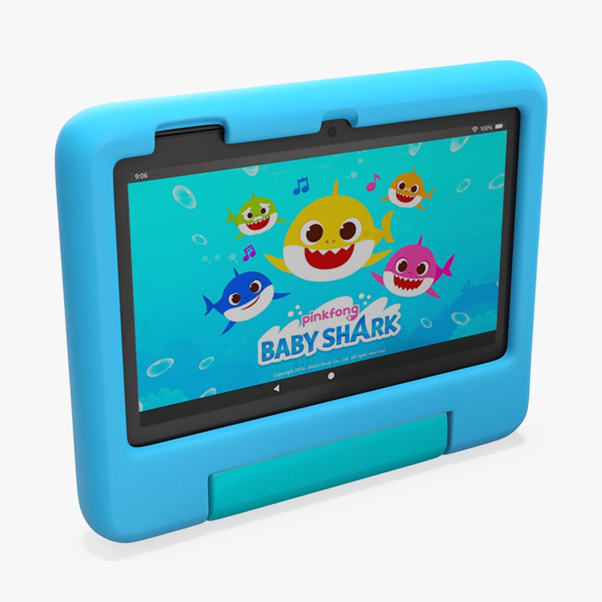 Tablette Amazon Fire 7 pour enfants, bleue 3d model