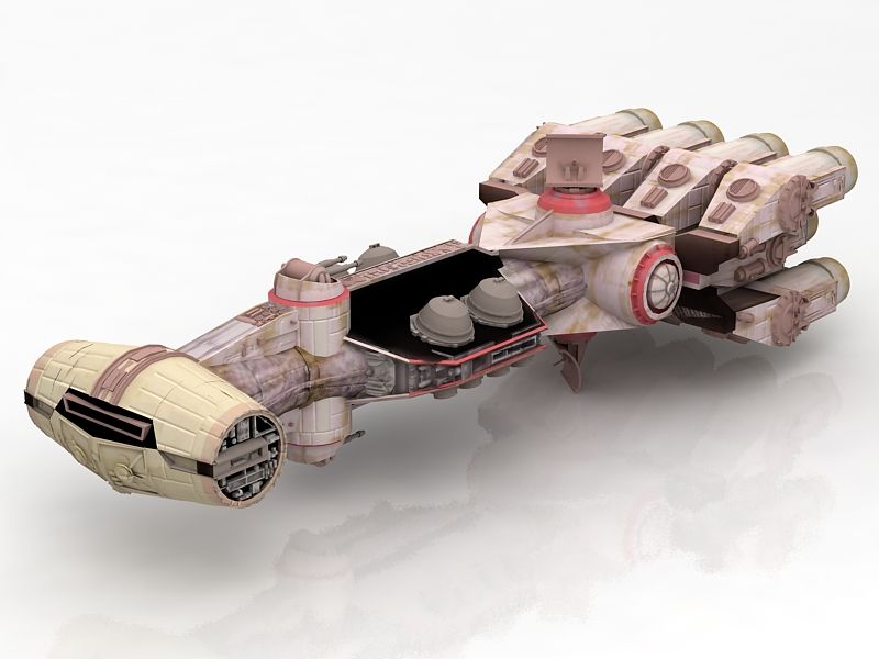 Corvette Star Wars modelo 3d