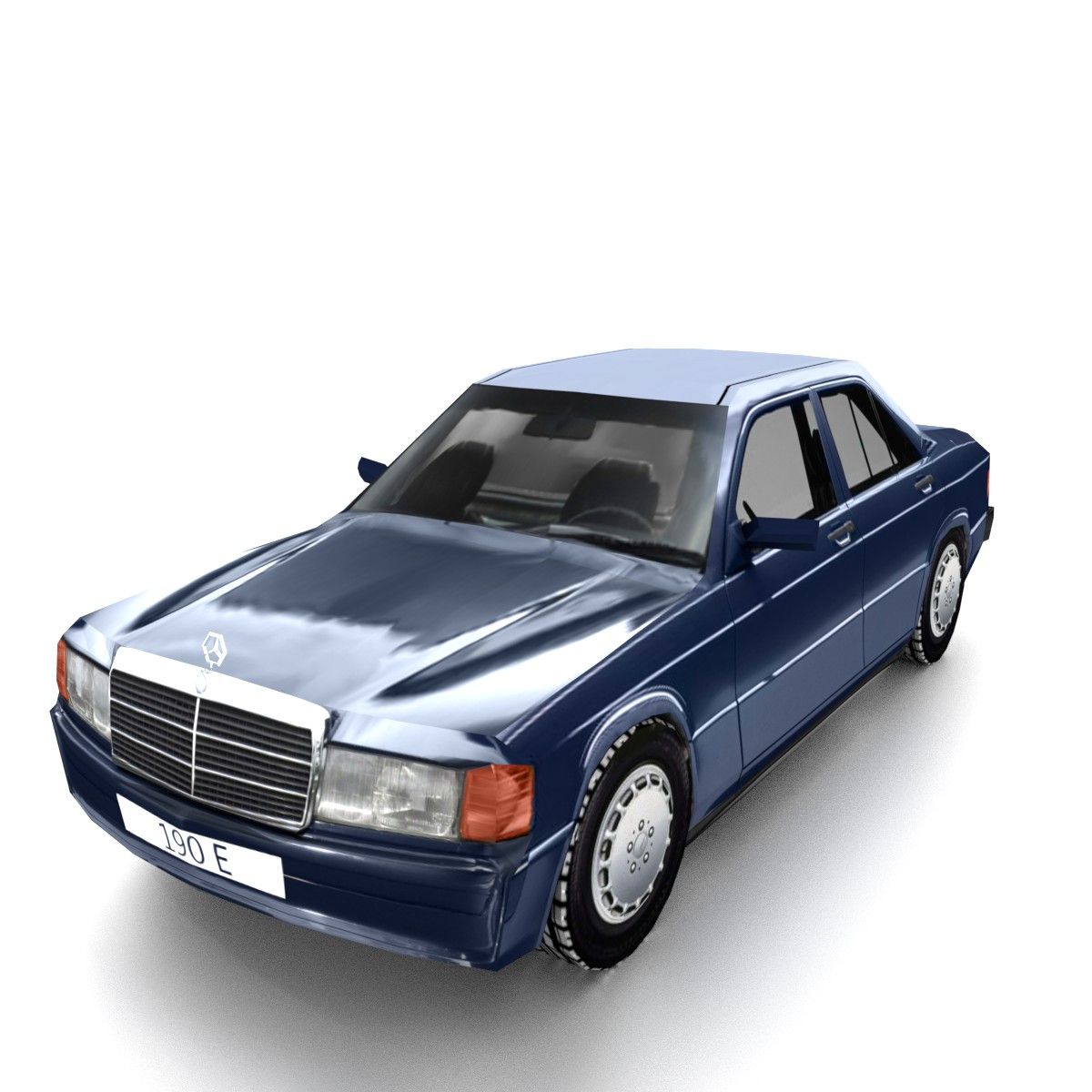 メルセデス190E 3d model